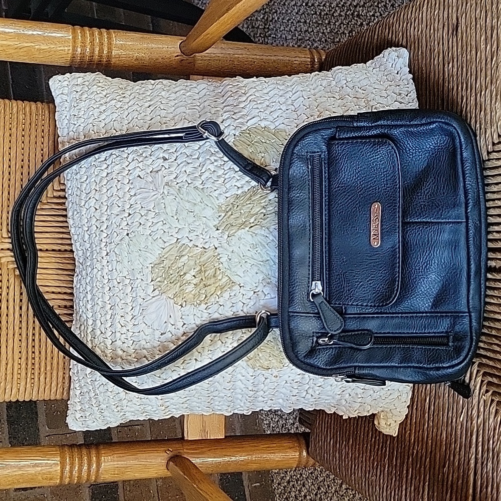 MultiSac, black, crossbody bag
